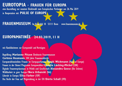 Plakat der Ausstellung EUROTOPIA
